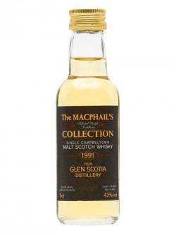 Glen Scotia 1991 Miniature / Gordon& Macphail Campbeltown Whisky