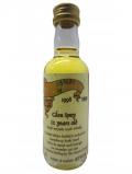 A bottle of Glen Spey Daresbury Park Hotel Miniature 1986 12 Year Old