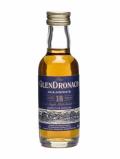 A bottle of Glendronach 18 Year Old Allardice Miniature