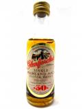 A bottle of Glenfarclas Single Highland Malt Miniature 30 Year Old