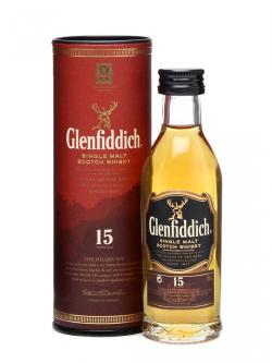 Glenfiddich 15 Year Old Miniature