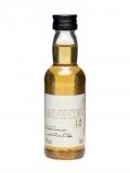 A bottle of Glenkinchie 12 Year Old Miniature Lowland Single Malt Scotch Whisky