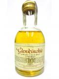 A bottle of Glenkinchie Lowland Single Malt Miniature 10 Year Old 3105