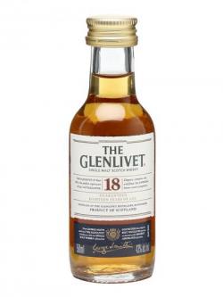 Glenlivet 18 Year Old Miniature Speyside Single Malt Scotch Whisky