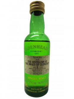 Glenlivet Cadenheads Miniature 1987 8 Year Old