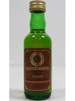 Glenlivet Glenforres Miniature 12 Year Old