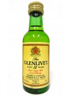 Glenlivet Pure Single Malt 12 Year Old 3187