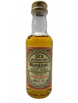 Glenlivet Rare Highland Malt Miniature 1940 50 Year Old