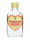 A bottle of Gordon's Extra Dry Martini Miniature