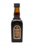 A bottle of Heering Coffee Liqueur Miniature