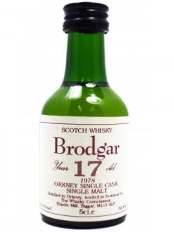 Highland Park Brodgar Miniature 1978 17 Year Old