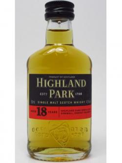 Highland Park Islands Single Malt Miniature 18 Year Old