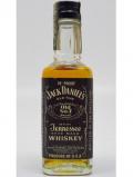 A bottle of Jack Daniels Old No 7 Miniature
