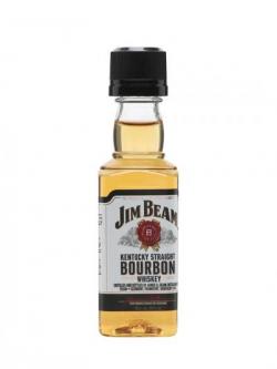 Jim Beam White Label Miniature Kentucky Straight Bourbon Whiskey