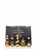 A bottle of Johnnie Walker Special Collection Miniatures