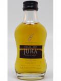 A bottle of Jura Legacy Miniature 10 Year Old
