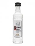 A bottle of Ketel One Vodka Miniature