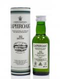 A bottle of Laphroaig Islay Single Malt Miniature 10 Year Old 2964