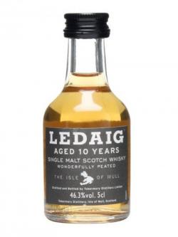 Ledaig 10 Year Old Miniature Island Single Malt Scotch Whisky