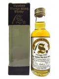 A bottle of Linkwood Signatory Vintage Miniature 1984 11 Year Old