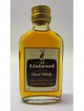 A bottle of Linkwood Single Highland Malt Miniature 25 Year Old