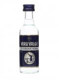 A bottle of Liviko Viru Valge Estonian Vodka / Miniature