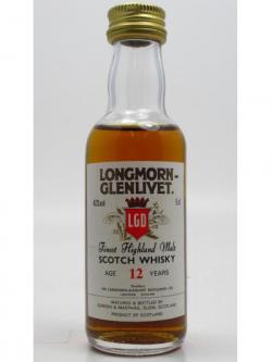 Longmorn Single Highland Malt Miniature 12 Year Old