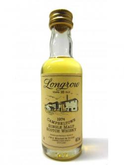 Longrow Campbeltown Single Malt Miniature 1974