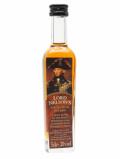 A bottle of Lord Nelson's Spiced Rum Liqueur Miniature