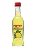 A bottle of Luxardo Limoncello Liqueur Miniature