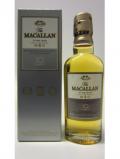 A bottle of Macallan Fine Oak Miniature 10 Year Old