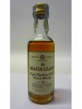 A bottle of Macallan Giovinetti Special Selection Miniature 10 Year Old
