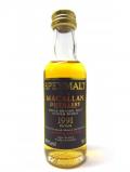 A bottle of Macallan Speymalt Miniature 1991