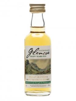 Macdonald's Glencoe 8 Year Old Miniature Blended Malt Scotch Whisky