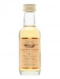 A bottle of Old Pulteney 8 Year Old Miniature / Gordon& Macphail Highland Whisky
