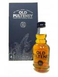 A bottle of Old Pulteney Single Malt Scotch Miniature 40 Year Old