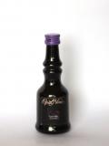 A bottle of Opal Nera Black Sambuca