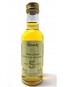 Other Blended Malts Harrods Scotch Miniature 5 Year Old