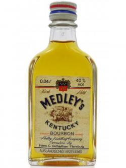 Other Blended Malts Medley S Kentucky Bourbon Miniature