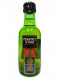 A bottle of Other Blended Malts Passport Scotch Miniature