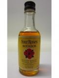 A bottle of Other Bourbon S Four Roses Miniature