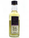 A bottle of Rosebank Silent The Single Malts Of Scotland Miniature 1991 16 Year Old
