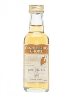 Royal Brackla 1991 Miniature / Gordon& MacPhail Highland Whisky