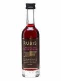 A bottle of Rubis Chocolate Velvet Ruby Miniature