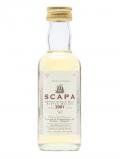A bottle of Scapa 2001 Miniature / Bot.2012 / Gordon& Macphail Island Whisky