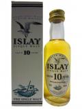 A bottle of Secret Islay Islay Single Malt Miniature 10 Year Old