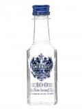 A bottle of Smirnoff Blue Vodka / Miniature