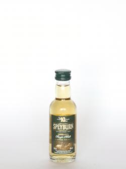 Speyburn 10 year Front side