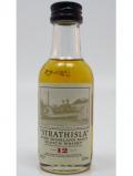 A bottle of Strathisla Highland Single Malt Miniature 12 Year Old