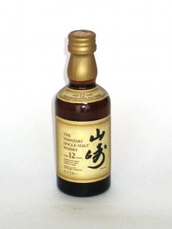 Suntory Yamazaki 12 year Front side